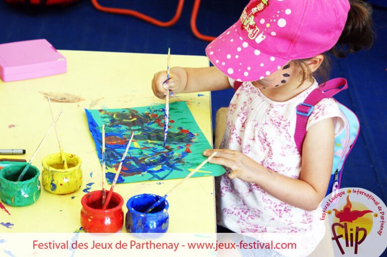 artiste creatif en pleine action