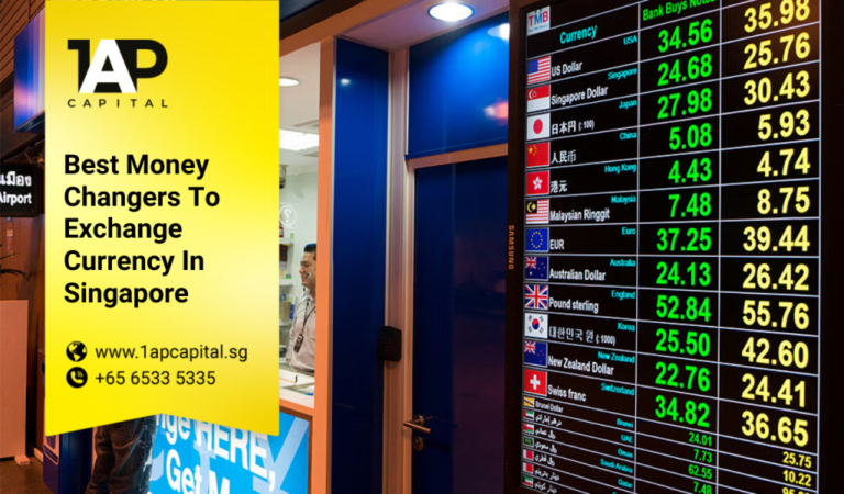 bureau de change anime avec clients actifs