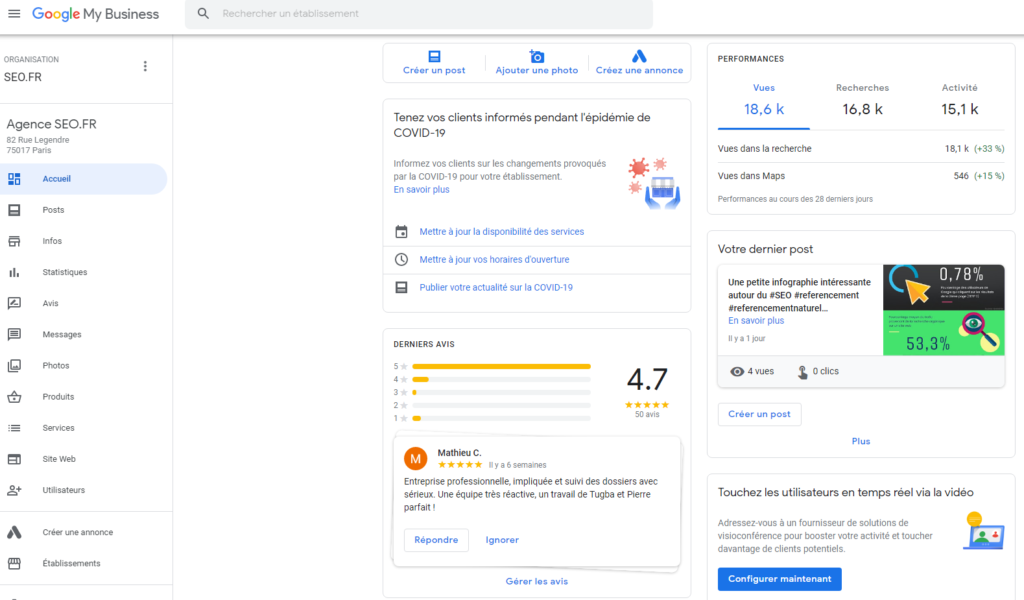 Comment créer une fiche Google My Business pour votre entreprise
