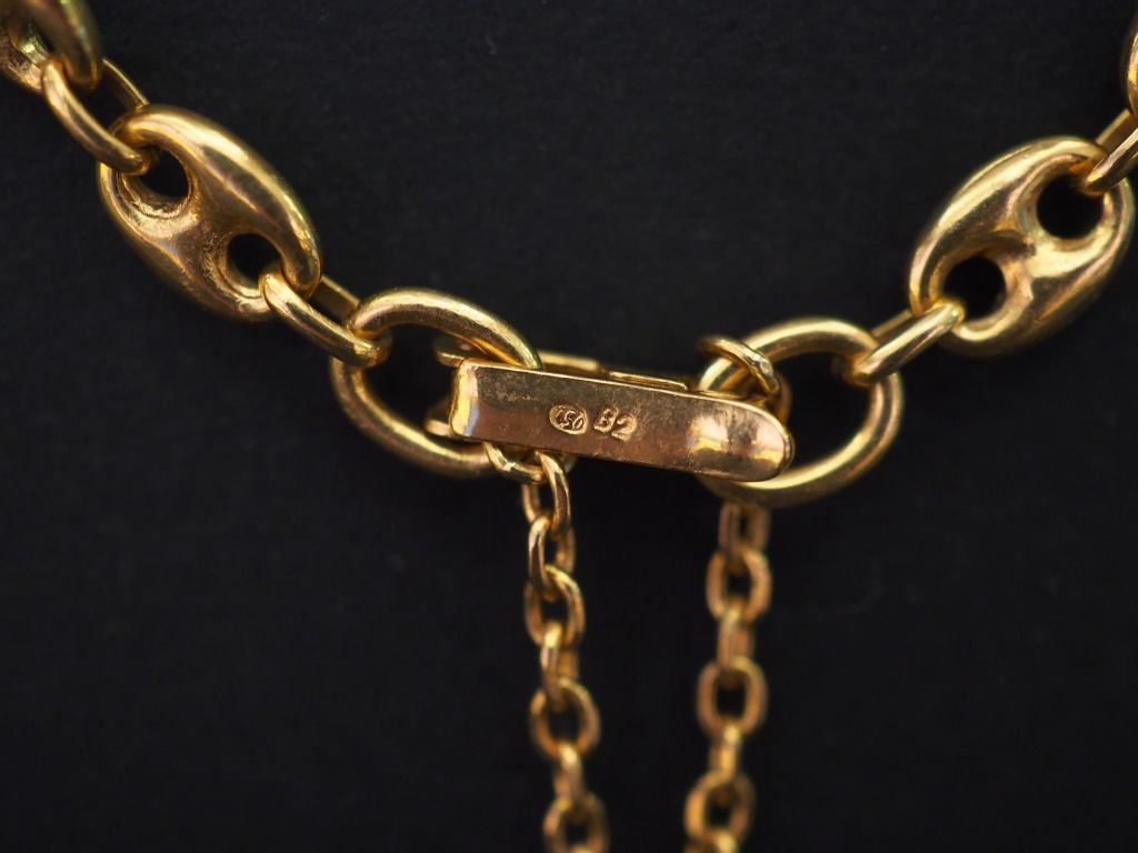 Comment choisir une chaîne de sécurité pour votre collier en or 1 collier en or avec chaine de securite