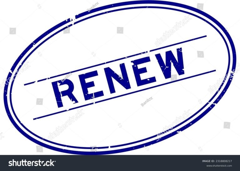 contrat signe avec fleche de renouvellement