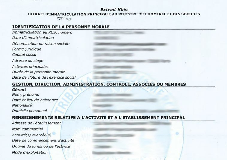 Où trouver le numéro SIRET sur un extrait Kbis 3 Où trouver le numéro SIRET sur un extrait Kbis