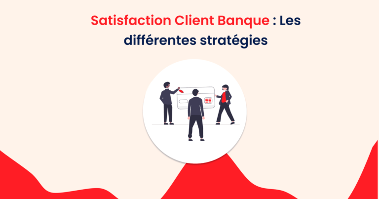 illustration dun client satisfait a la banque