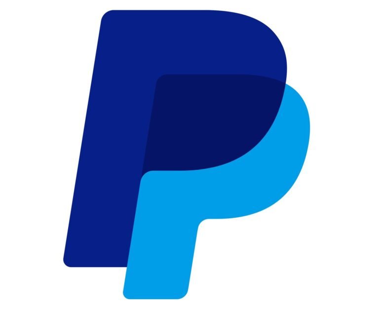 logo de paypal sur fond europeen