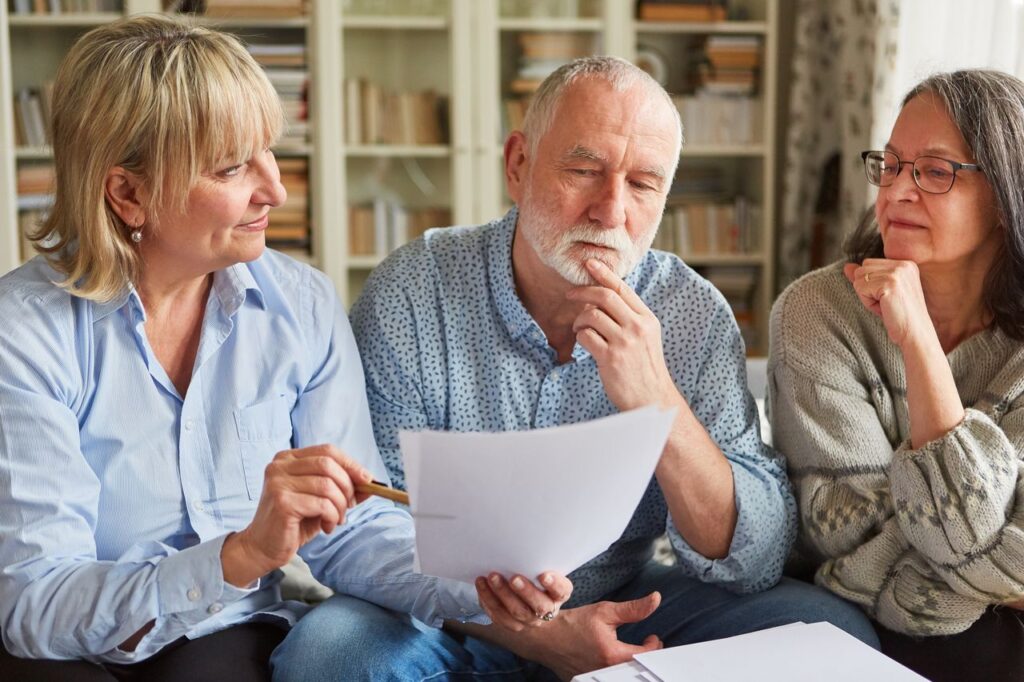 personne recevant une aide financiere