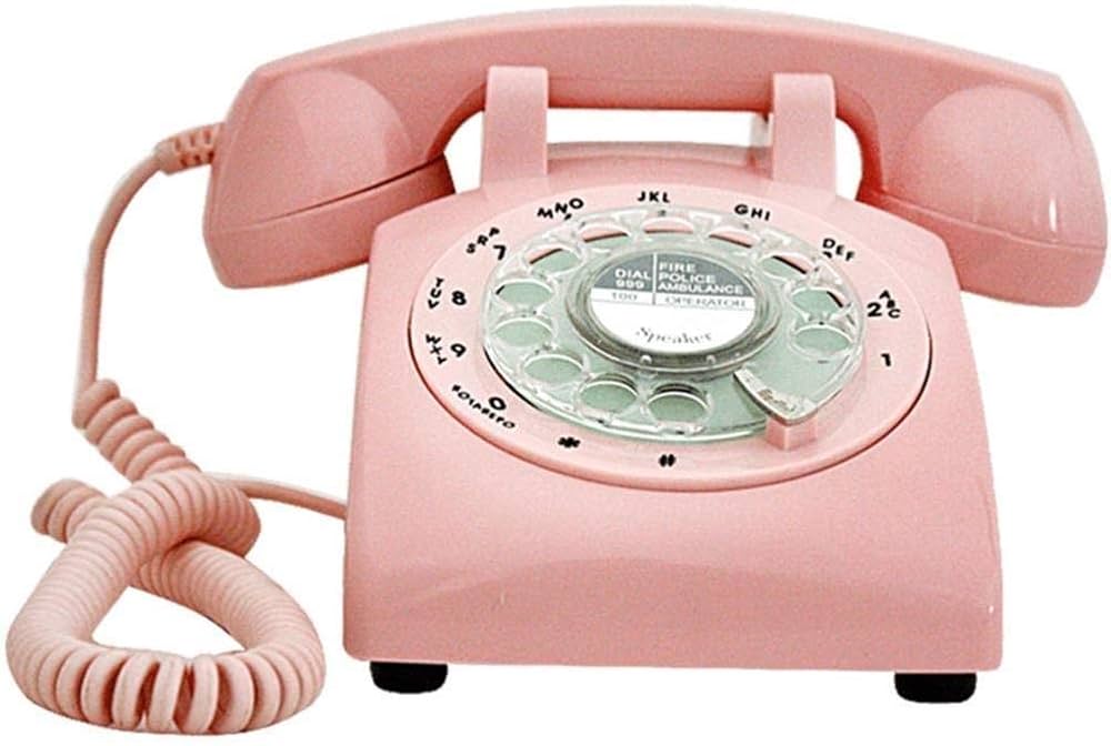 telephone vintage sur un bureau moderne