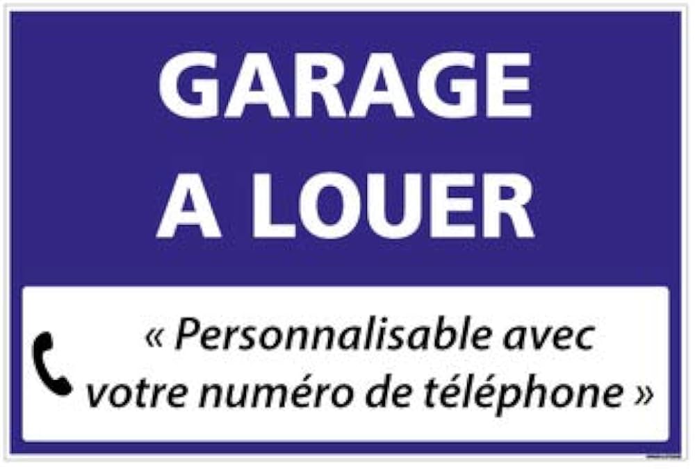 Combien coûte la location d’un garage par mois